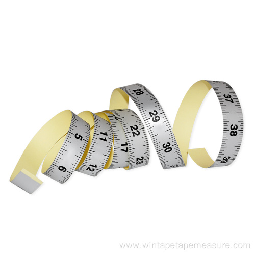 40 Inches Adhesive Silver Tape Measure